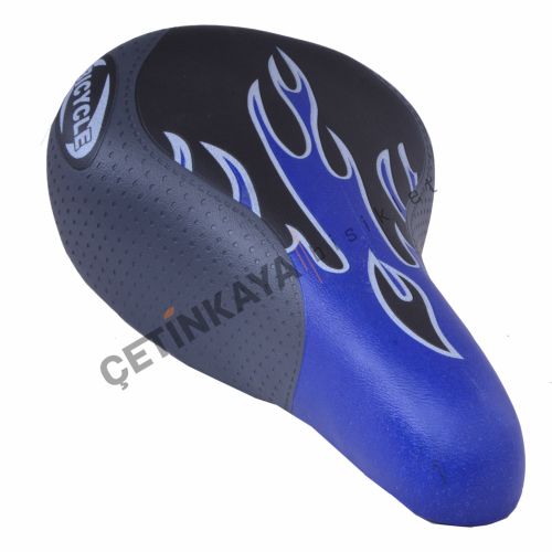 16 - 20 BMX Sele ( Mavi Alevli Desen )