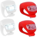 SİLİKONLU ÇAKAR FAR+STOP SETİ - LED'Lİ [PİL DAHİL]